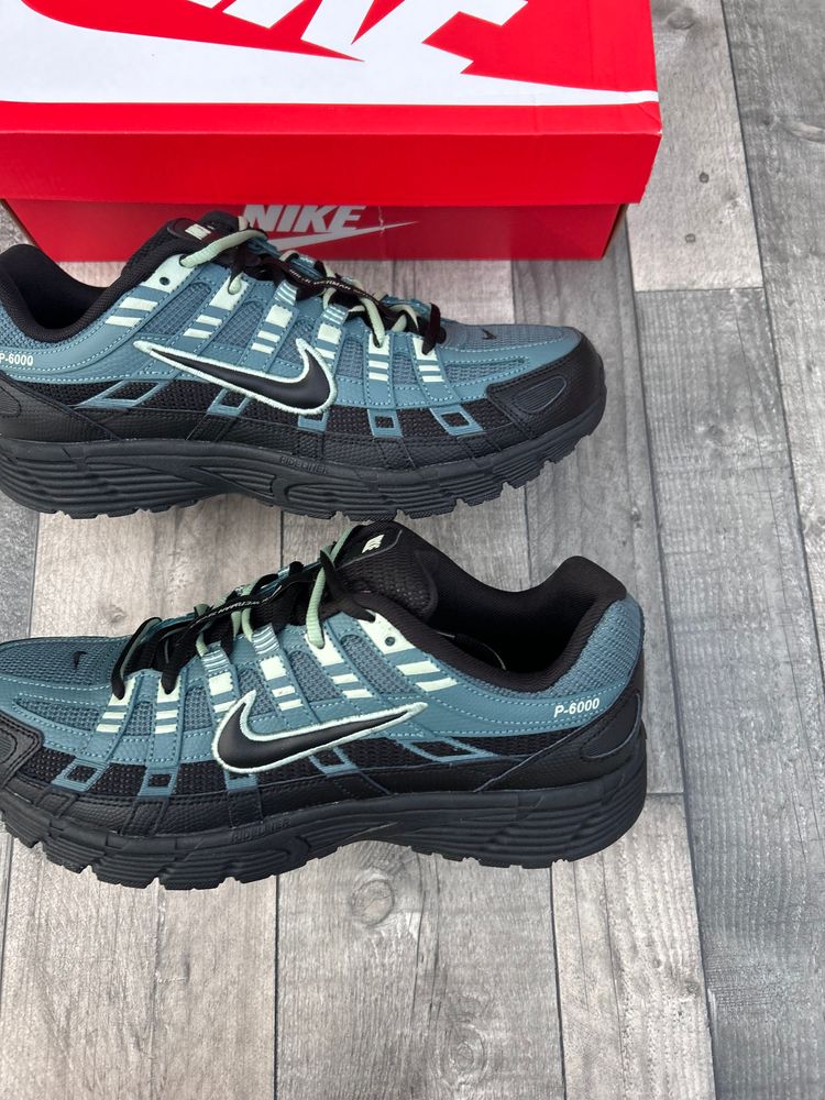 Nike P6000 PRM Trainers - ‘Black Mineral Slate’ - Size UK 7,9.5  obraz 5