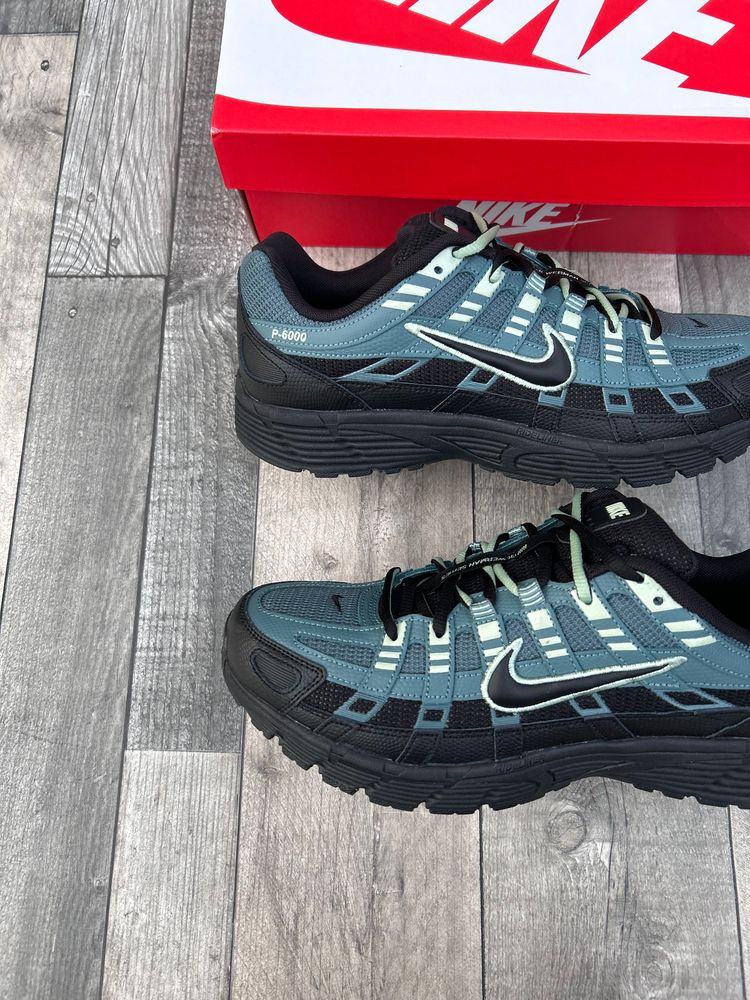Nike P6000 PRM Trainers - ‘Black Mineral Slate’ - Size UK 7,9.5  obraz 4