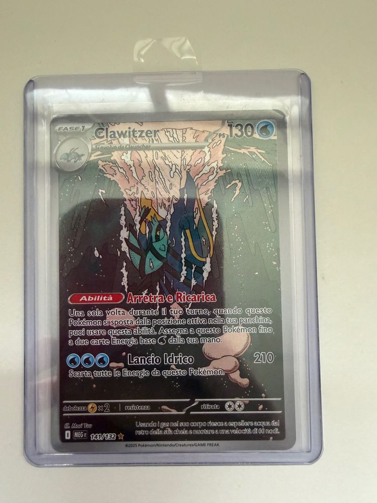 Pokémon Clawitzer Pokémon Card product image