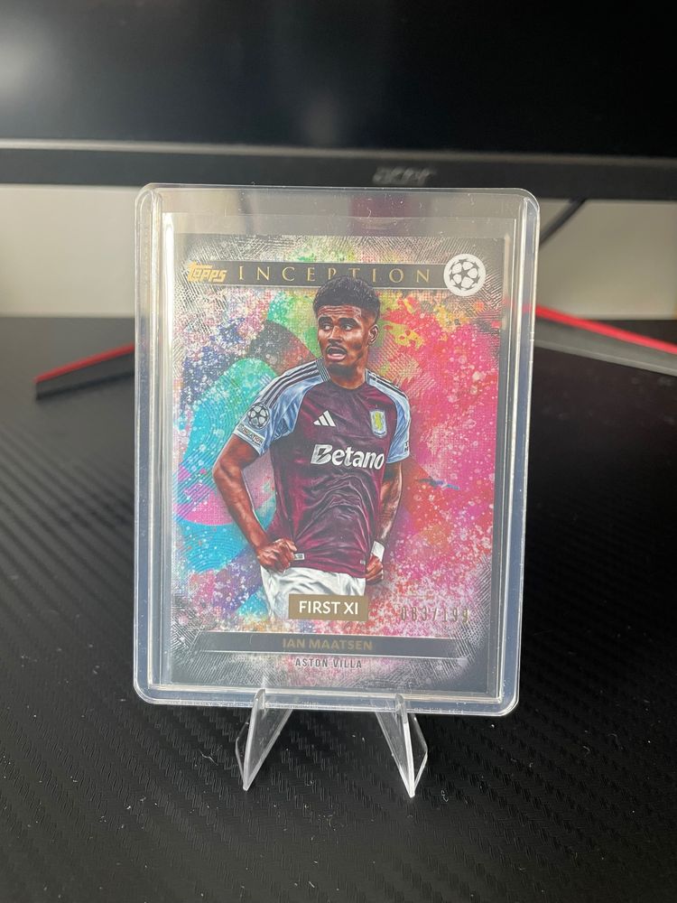 Immagine del prodotto Topps Ian Maatsen Topps Inception Aston Villa #88/199
