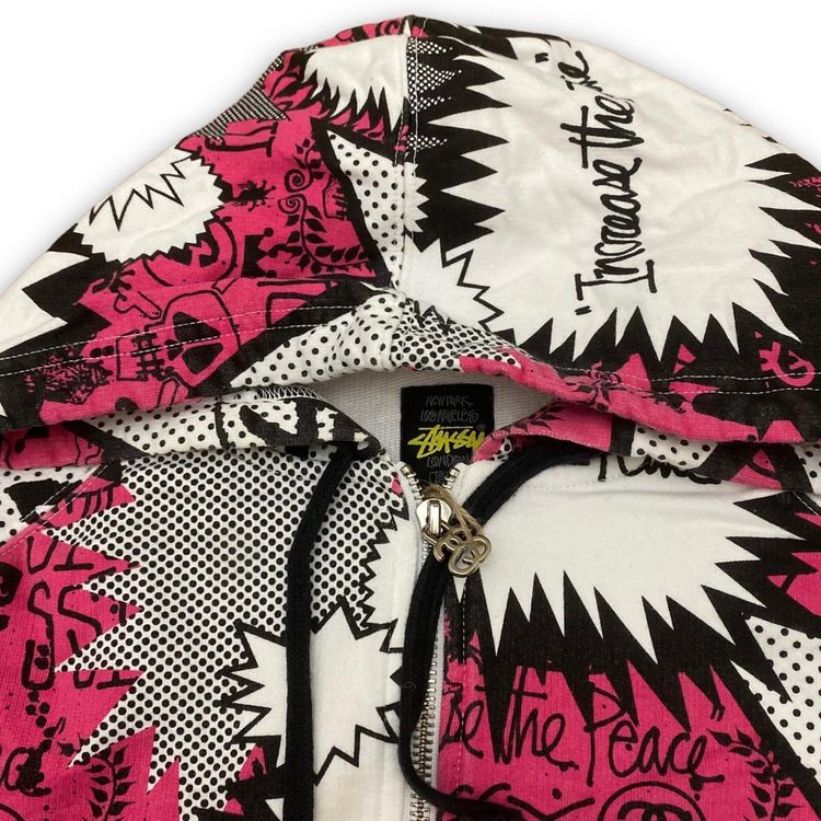 Stussy Bubble Zip-Up Hoodie 2