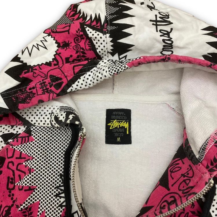 Stussy Bubble Zip-Up Hoodie 3