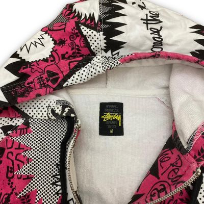 Stussy Bubble Zip-Up Hoodie 3