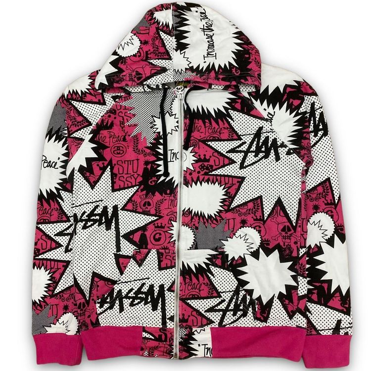 Stussy Bubble Zip-Up Hoodie