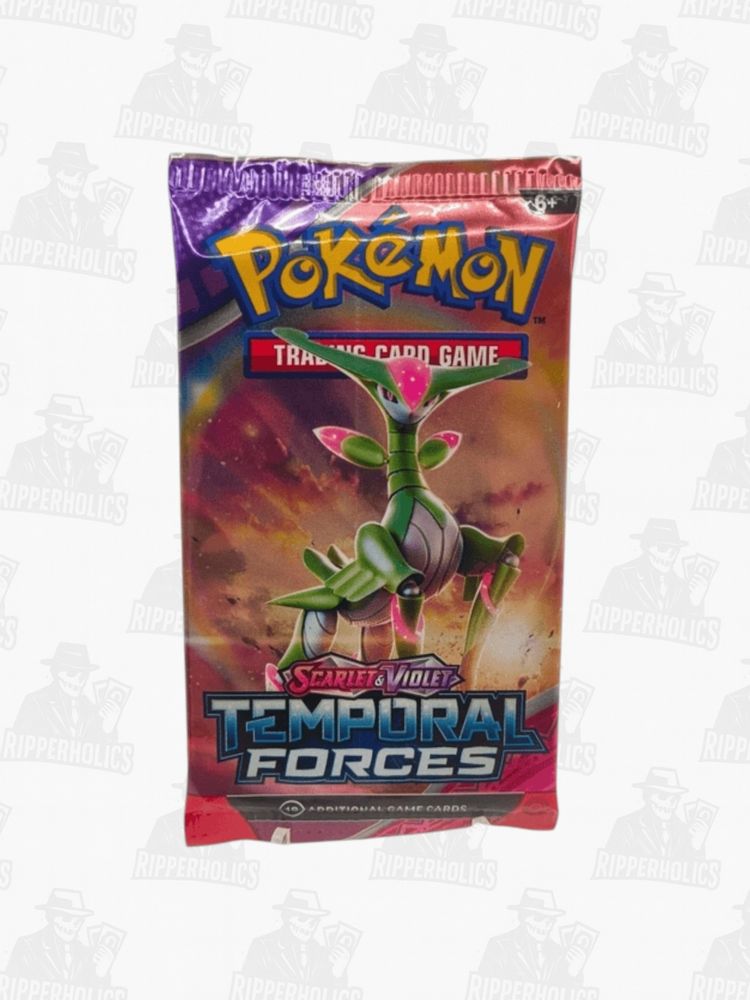 Scarlet & Violet Temporal Forces Booster pack - ripped on stream