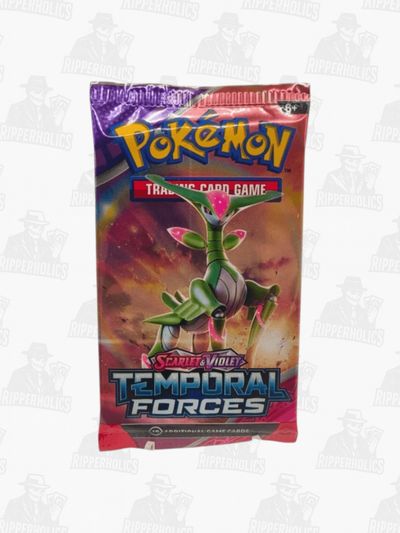 Scarlet & Violet Temporal Forces Booster pack - ripped on stream