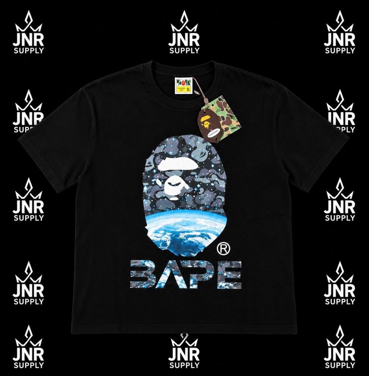 Bape Black Graphic T-Shirt image 1