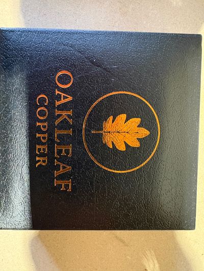 Oakleaf Copper The Last Hand 5 Oz Copper Coin