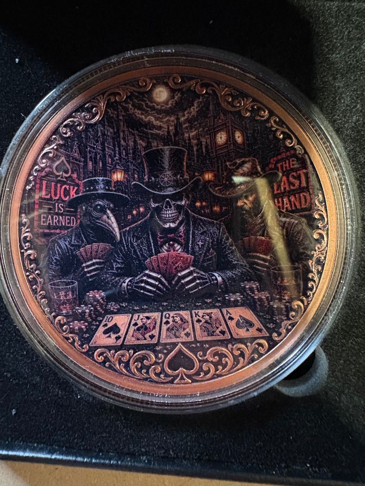 Oakleaf Copper The Last Hand 5 Oz Copper Coin 4
