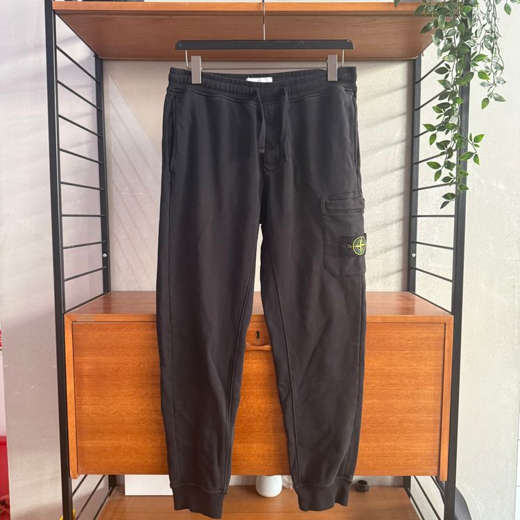 Stone Island Cargo Pocket Sweat Pants | 2021 | Light Blue | M