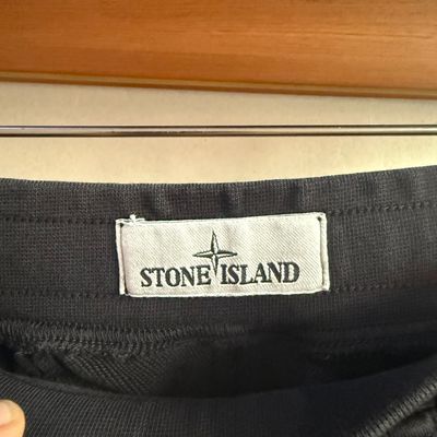 Stone Island Cargo Pocket Sweat Pants | 2021 | Light Blue | M 10