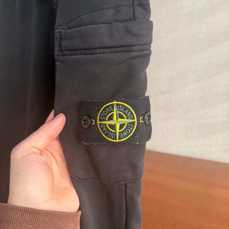 Stone Island Cargo Pocket Sweat Pants | 2021 | Light Blue | M 2