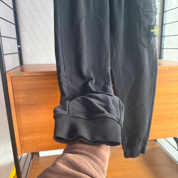 Stone Island Cargo Pocket Sweat Pants | 2021 | Light Blue | M 3