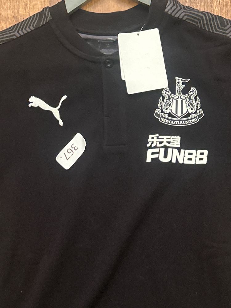Puma Newcastle United Black Slim Fit Shirt image 2