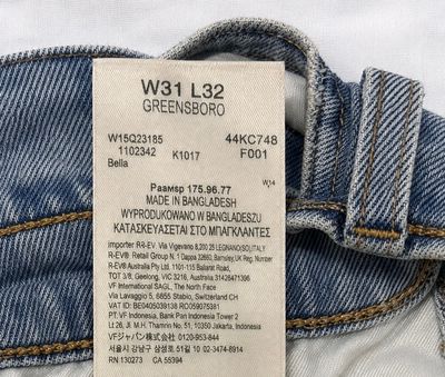 Wrangler Light Blue Denim Jeans -W31 L32 7