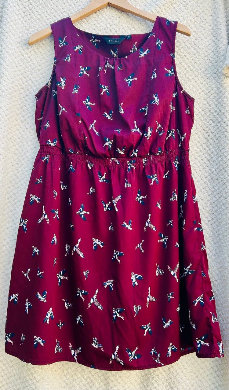 New Look New Look Women's Sleeveless Dress with Bird Print product image