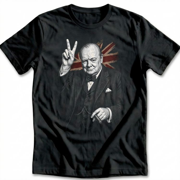 Churchill Victory T-Shirt GC image 5
