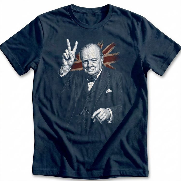 Churchill Victory T-Shirt GC image 4