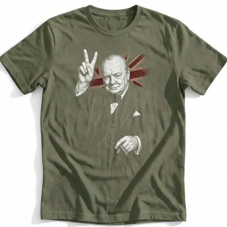 Churchill Victory T-Shirt GC image 1