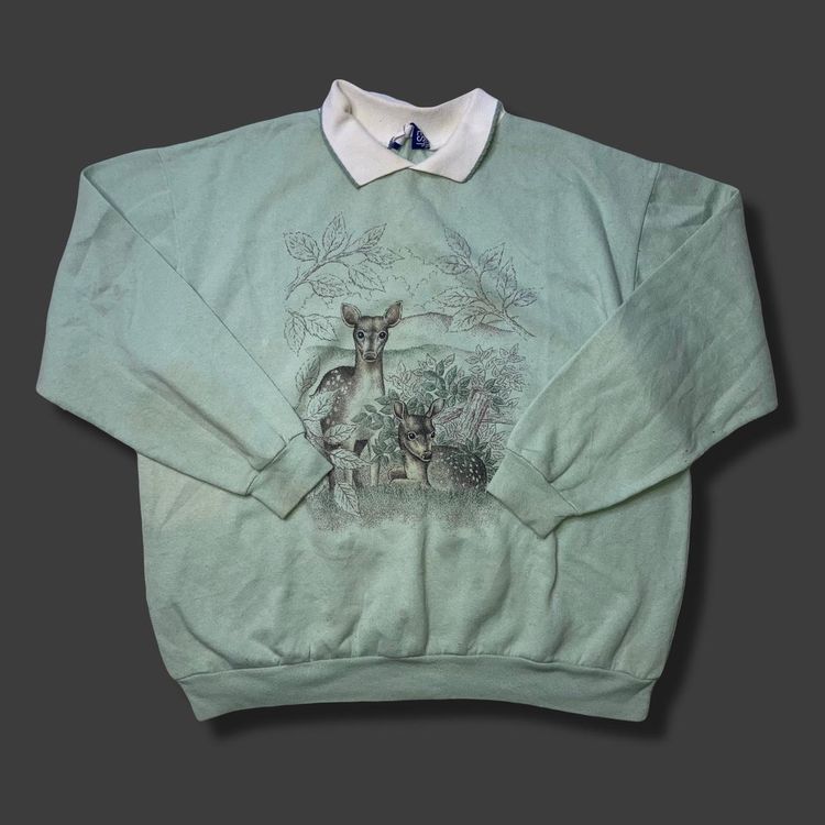 East West Vintage jumper▪️colour green▪️by  east west ▪️ size medium product image