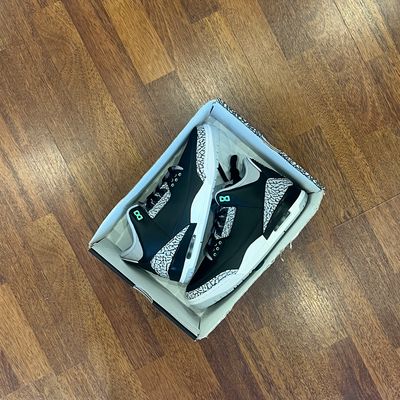 Jordan 3 Retro Green Glow Taglia 42.5 (Nuova)