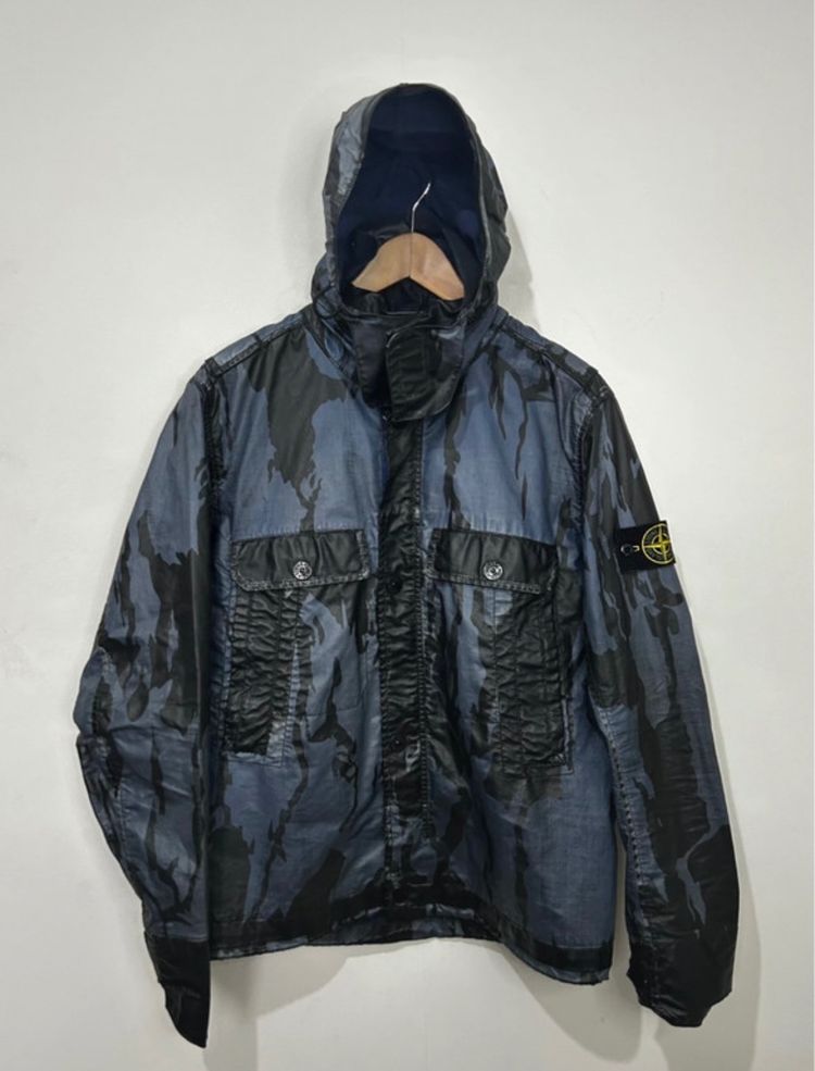 Stone Island Reverse Colour Process Raso Gommato 