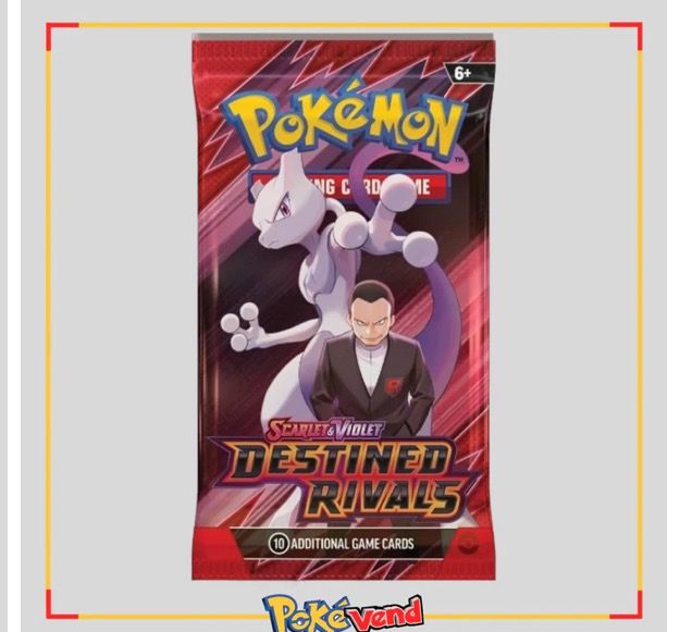 Pokémon 5 Pack Destined Rivals bundle  product image