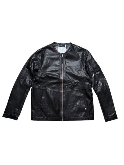 Stone Island Leather Jacket 5