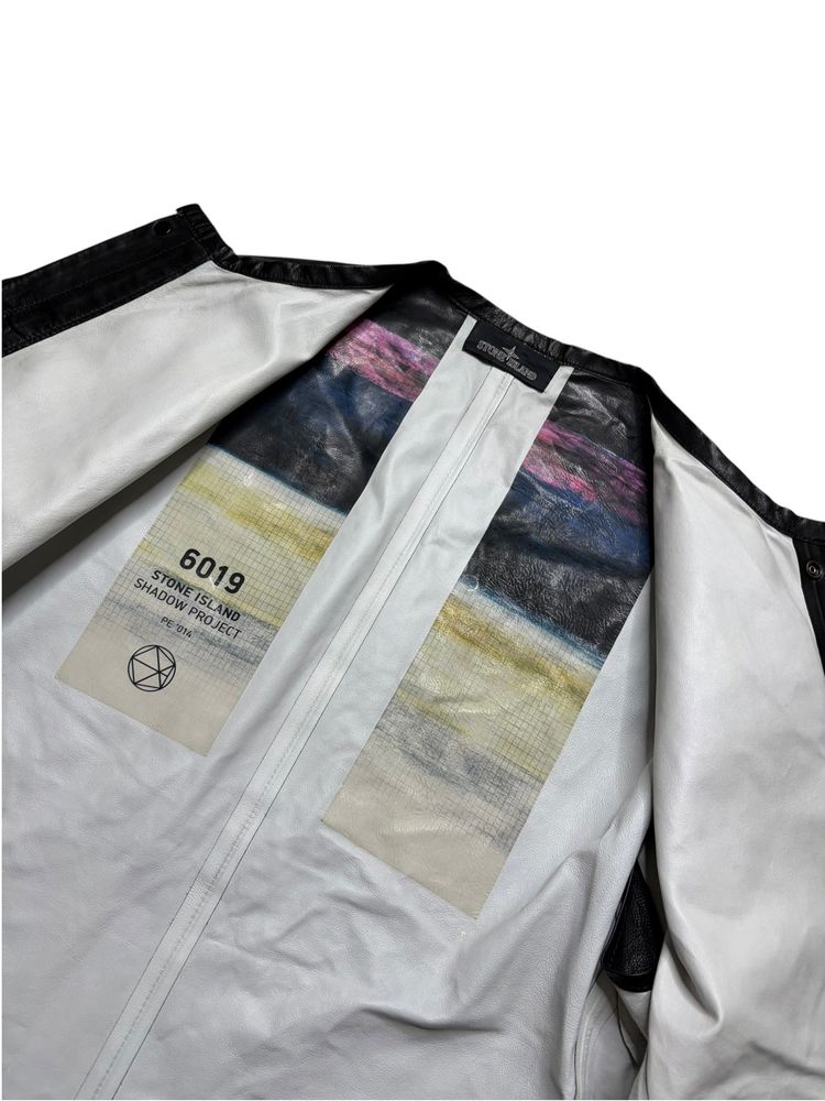 Stone Island Leather Jacket 2