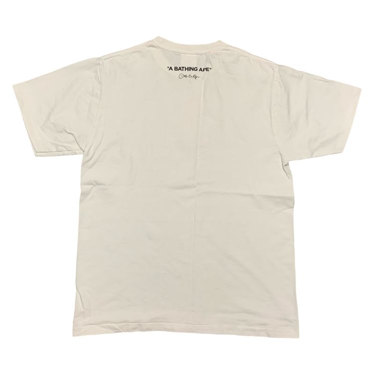 Bape Medium Louis De Guzman Baby Milo White Tee A Bathing Ape 2022 image 9