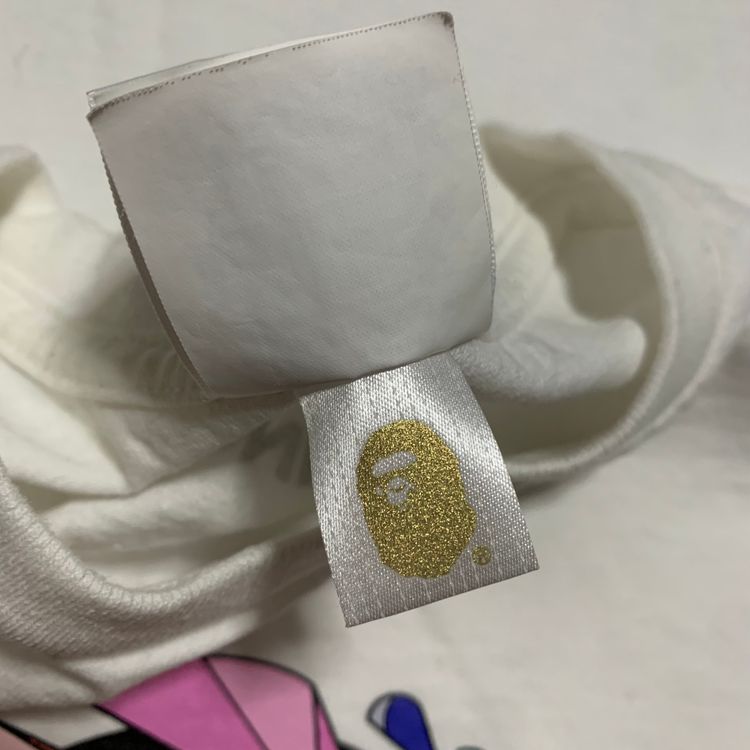 Bape Medium Louis De Guzman Baby Milo White Tee A Bathing Ape 2022 image 3