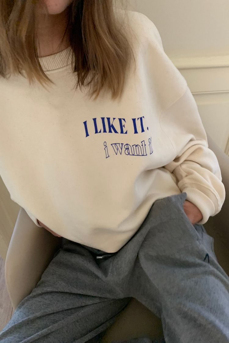 minteyesbrand I like it, I want it sweatshirt product image