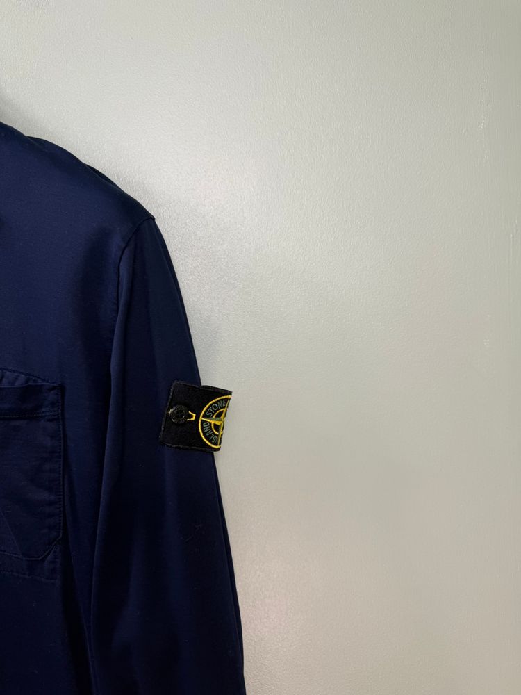 Stone Island Navy 1/4 Zip Jumper image 5
