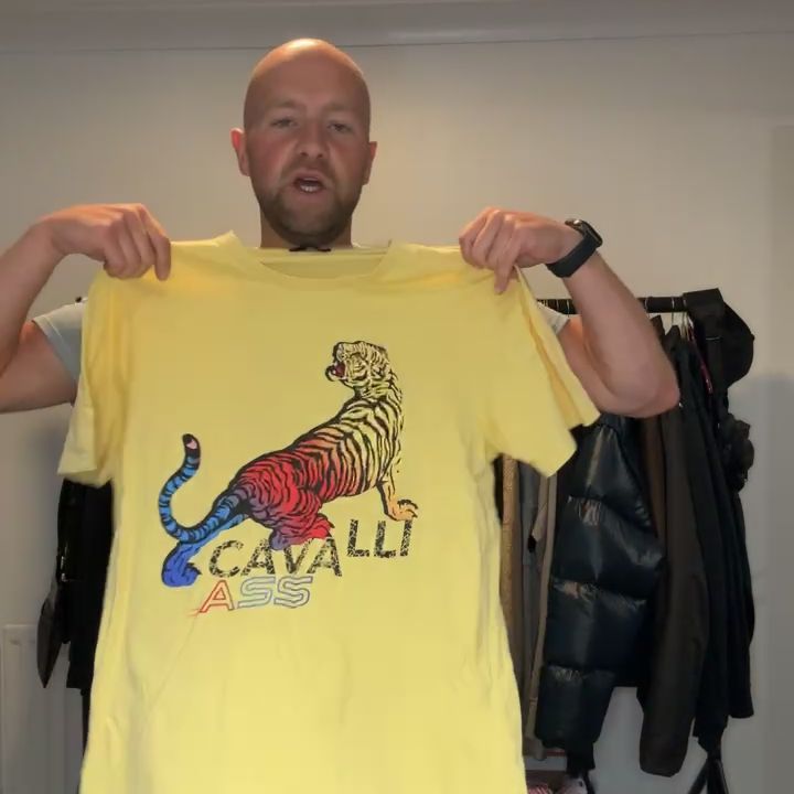 Roberto Cavalli Roberto Cavalli Graphic T-Shirt - XL imagen del producto