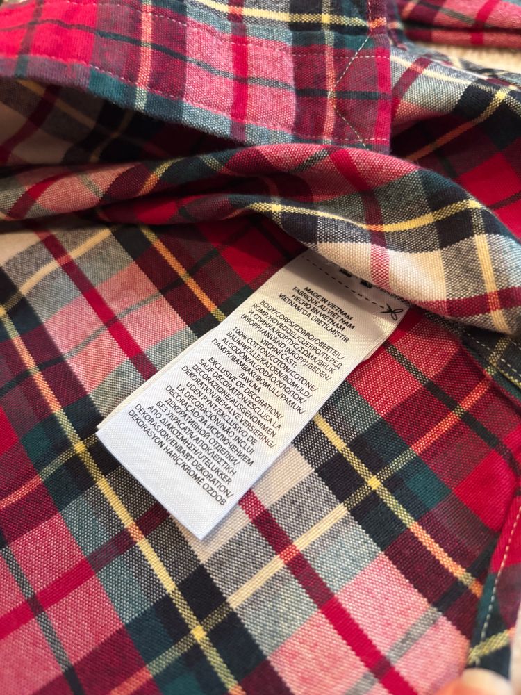 Polo Ralph Lauren Red Plaid Button-Up Shirt image 5