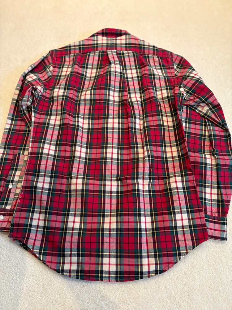 Polo Ralph Lauren Red Plaid Button-Up Shirt image 3