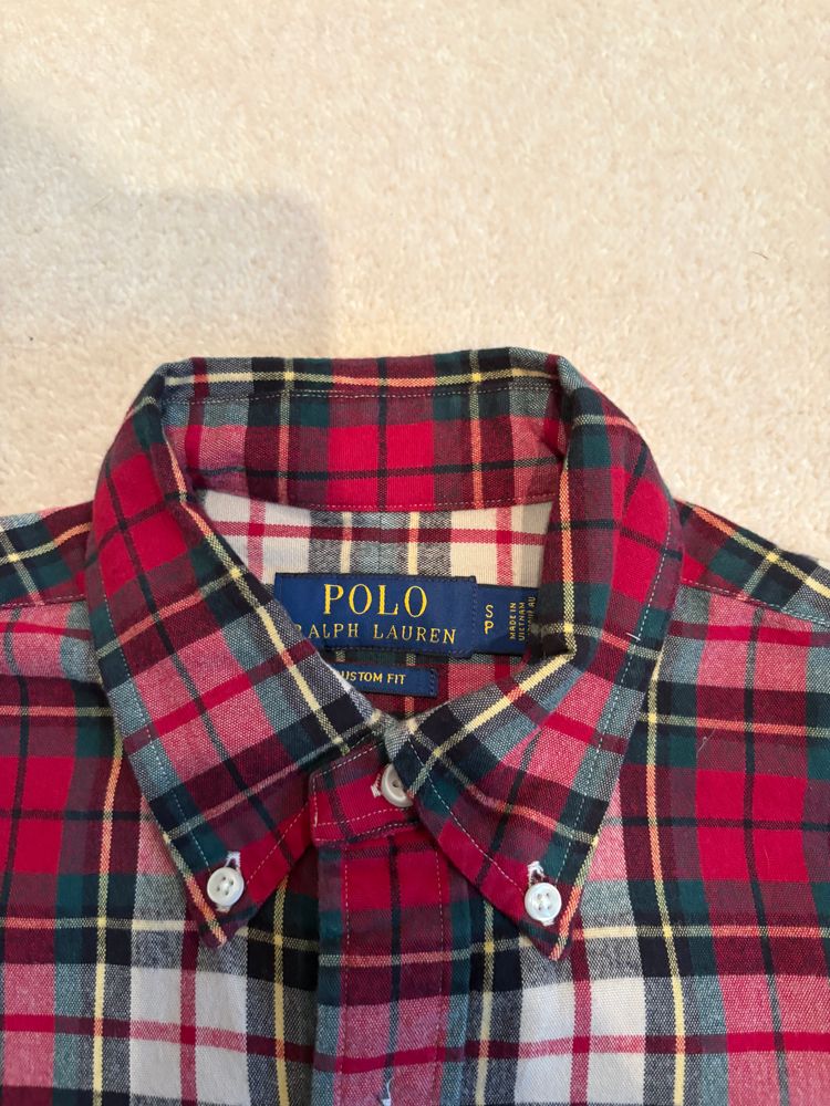 Polo Ralph Lauren Red Plaid Button-Up Shirt image 2