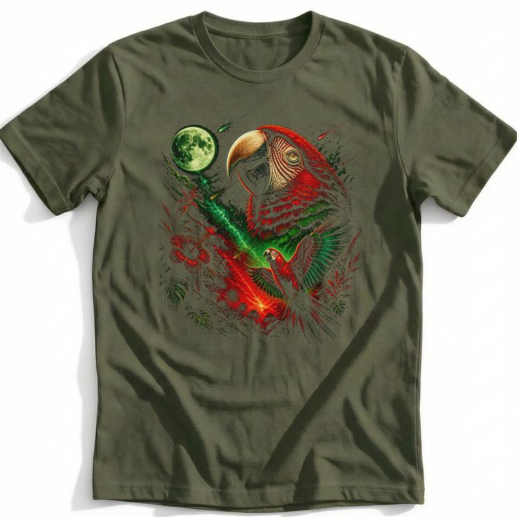 Parrot Squawking T-Shirt AU 2