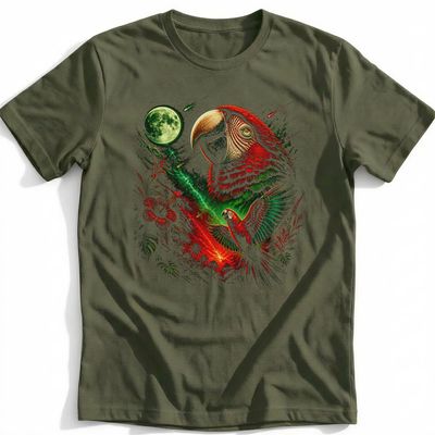 Parrot Squawking T-Shirt AU 2