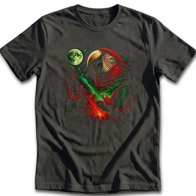 Parrot Squawking T-Shirt AU 5