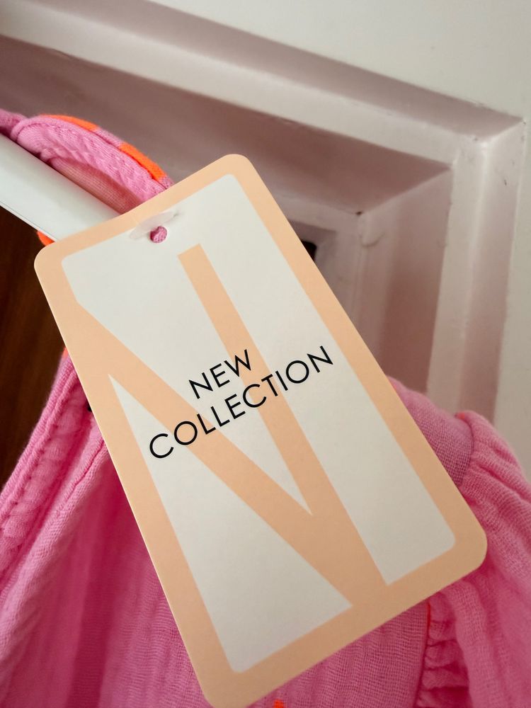 Pink Dress With Sun Print imagen 8