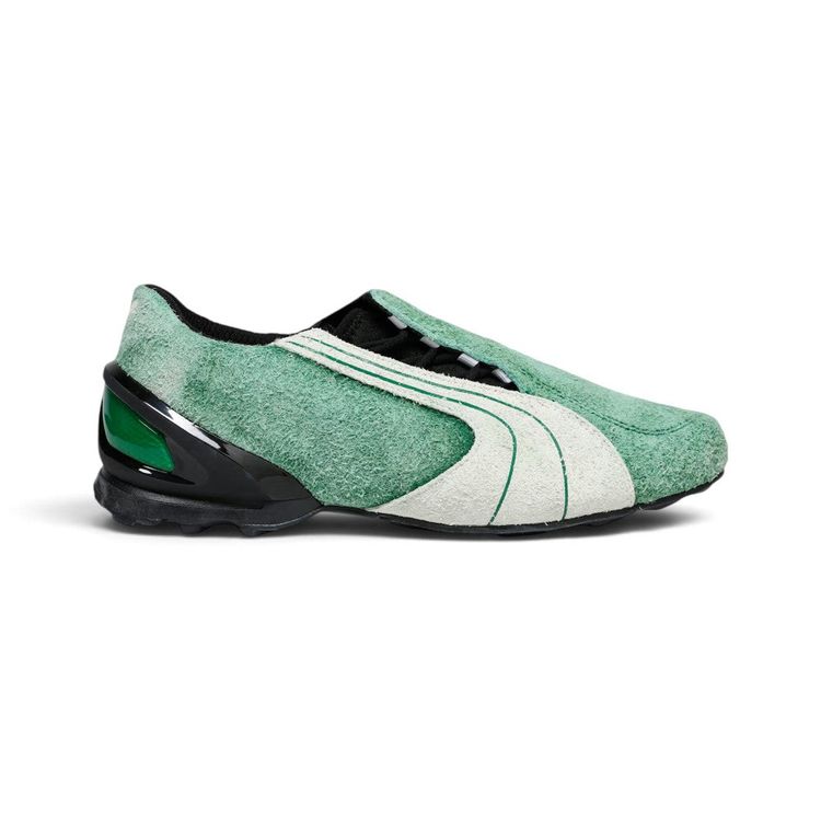 PUMA x KIDSUPER V-S1 Unisex Sneakers Hairy Suede Archive Green 403848-01 image 1