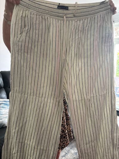 Striped Pants M and s