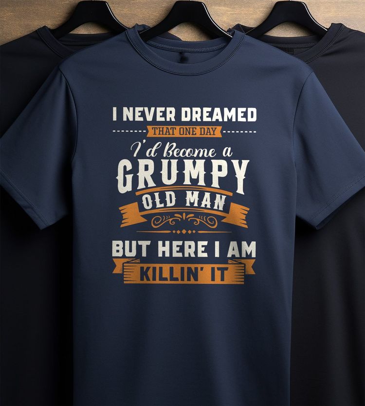 Grumpy Old Man 2 T-Shirt 5