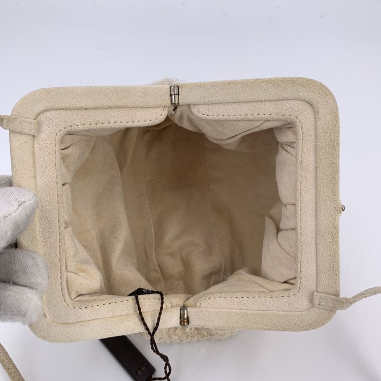 Immagine di Bottega Veneta Vintage Suede Shoulder Bag Sequins 4