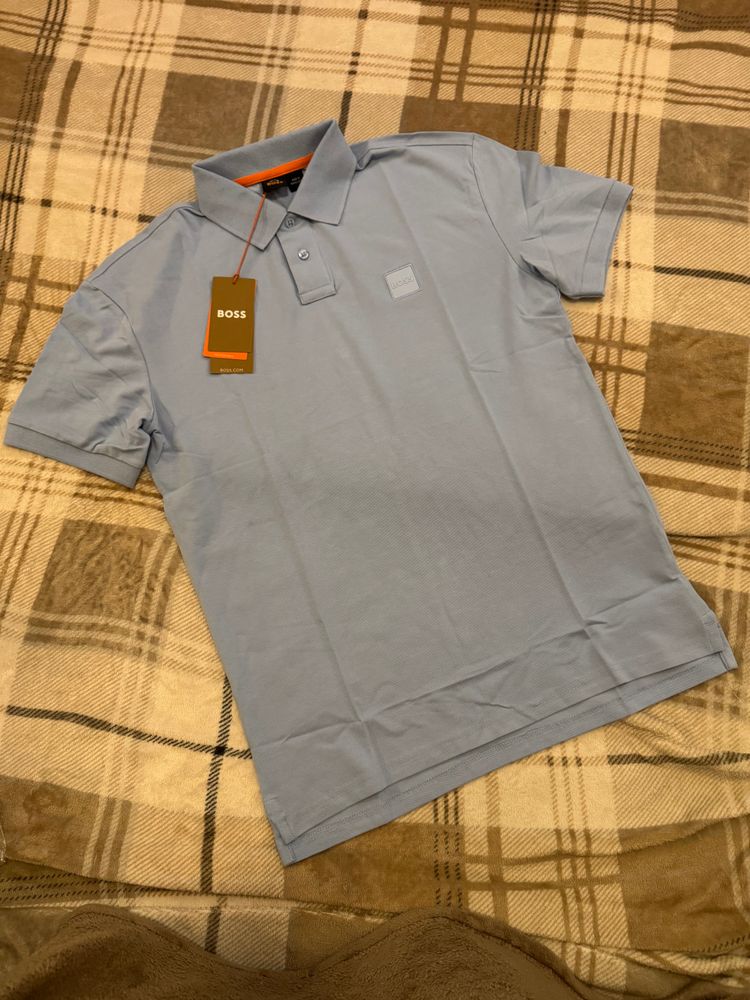 Boss Light Blue Polo Shirt