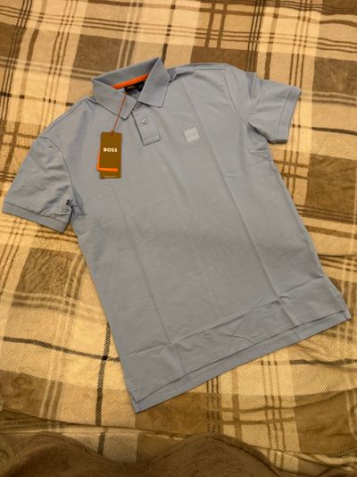 Boss Light Blue Polo Shirt