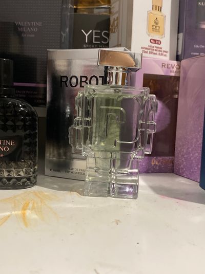Robot Shaped Perfume Bottle