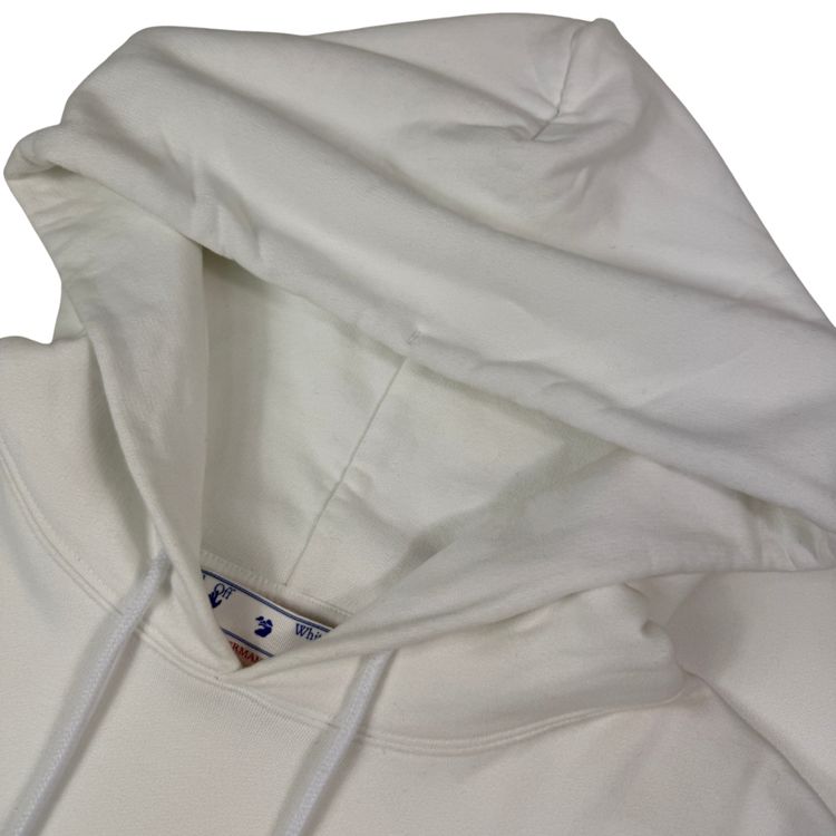 SUDADERA CON CAPUCHA OFF WHITE - talla XL 5