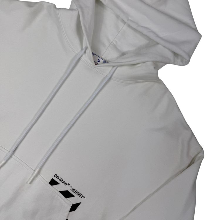 SUDADERA CON CAPUCHA OFF WHITE - talla XL 4